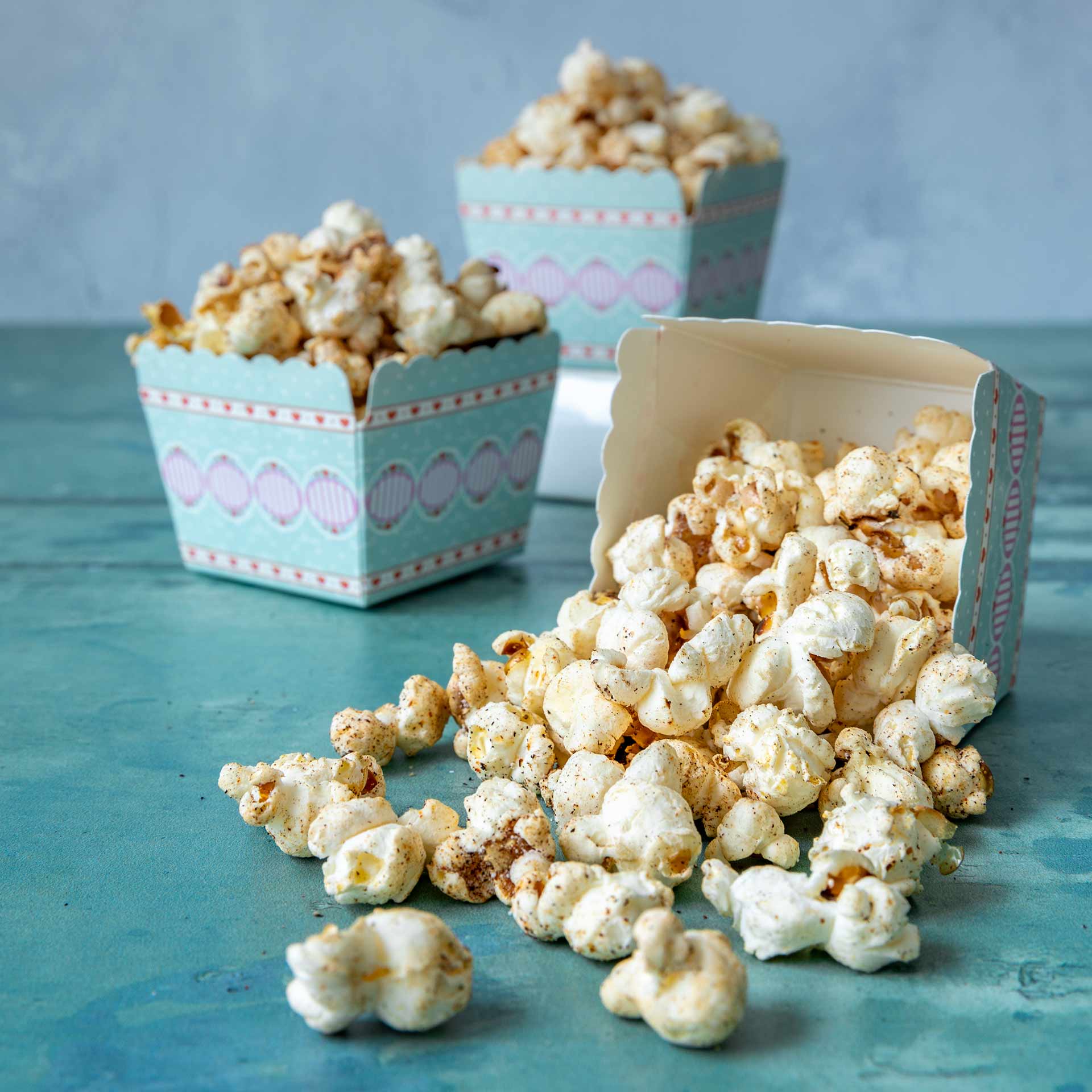 SteviaSweet | Sweet and spicy popcorn (vegan)