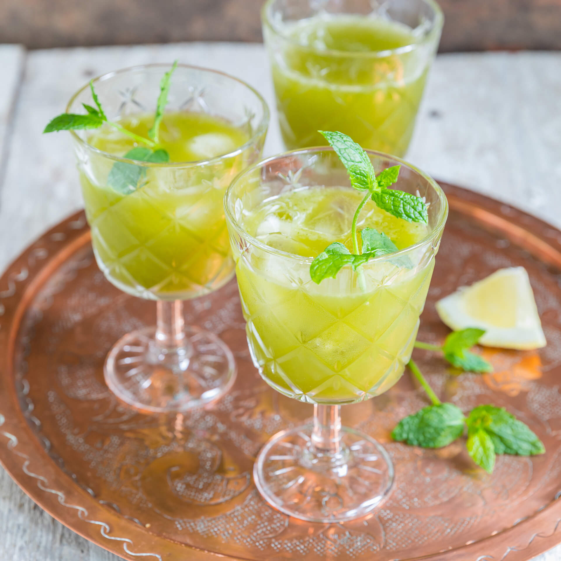SteviaSweet | Matcha and mint julep