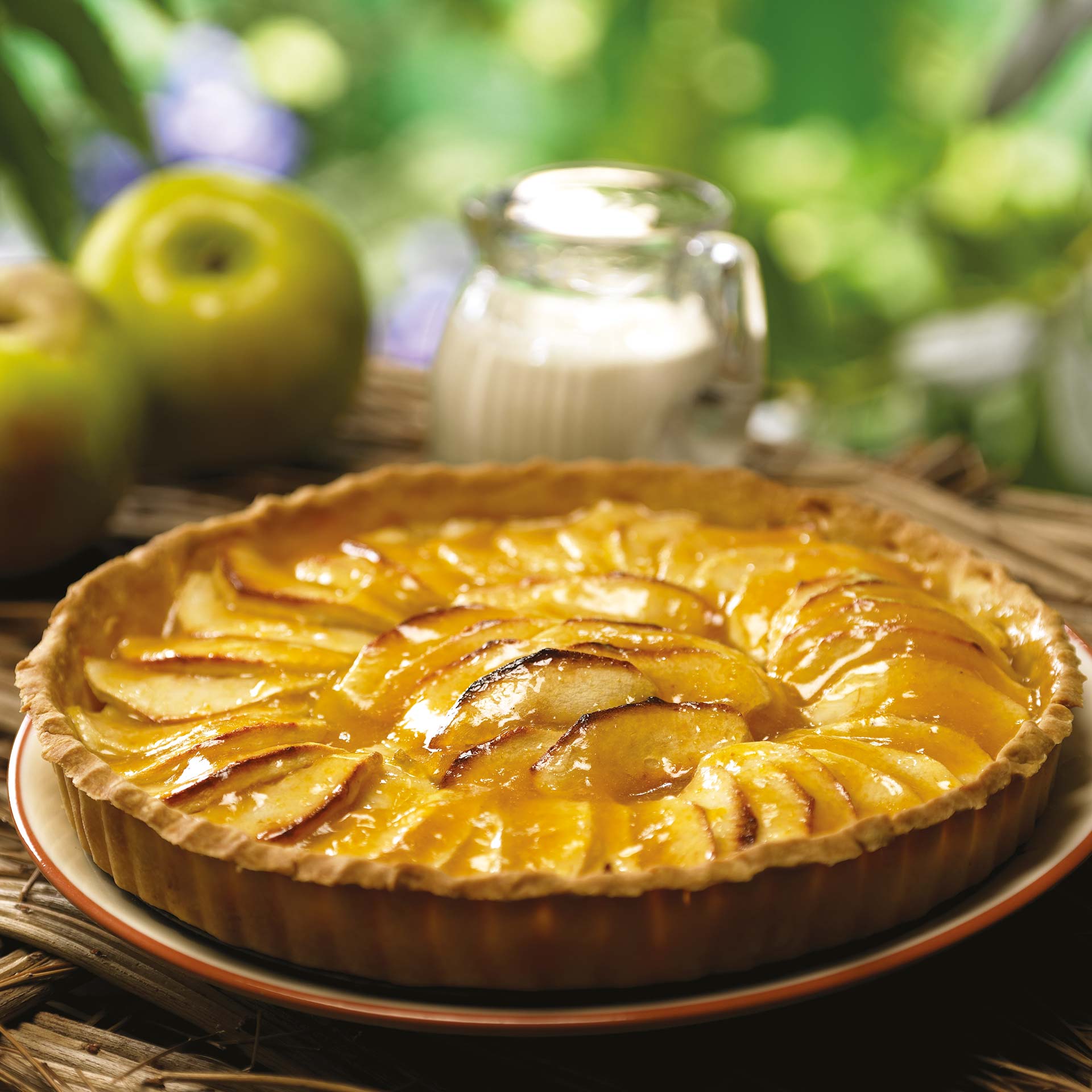 SteviaSweet | French apple tart