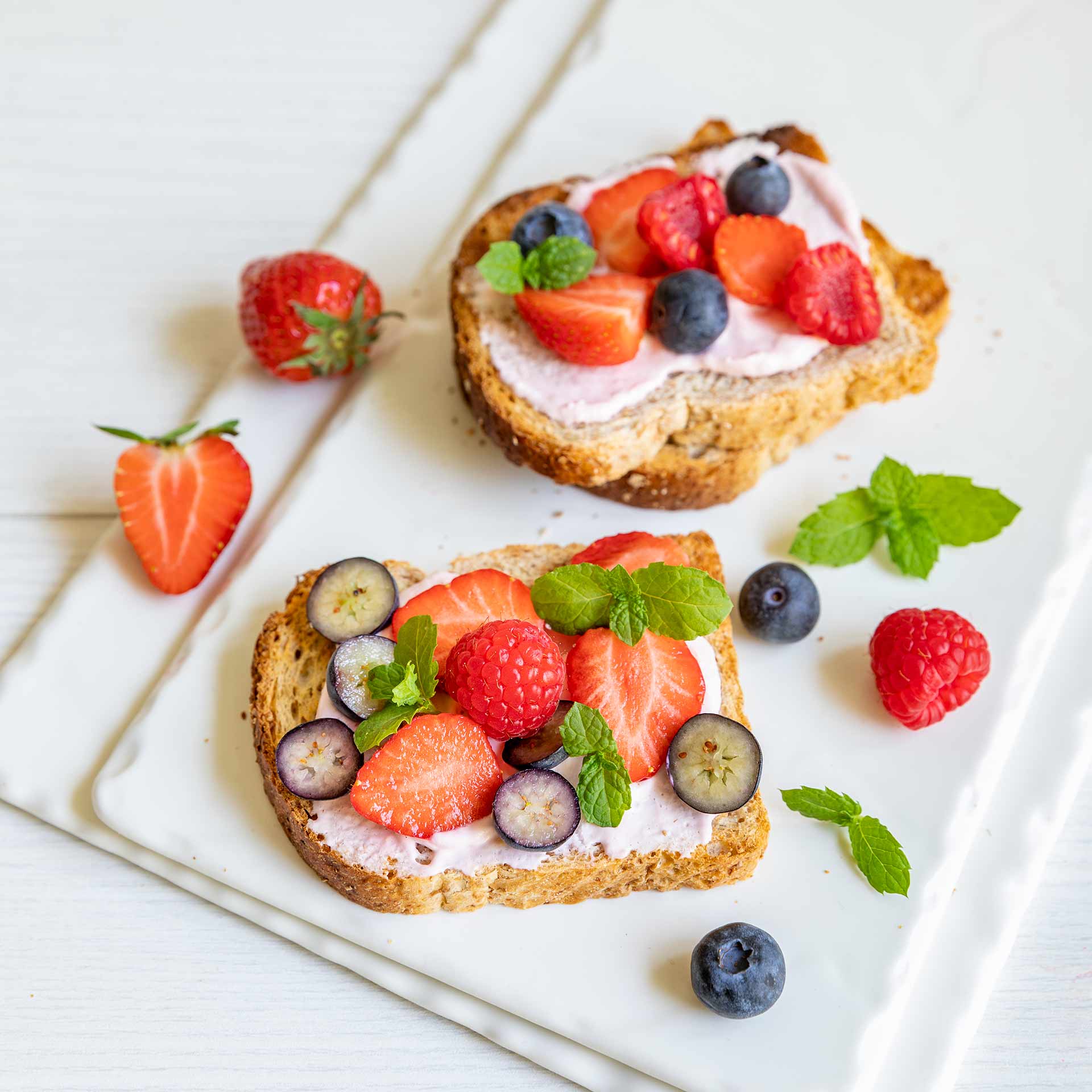 SteviaSweet | Berry sandwich